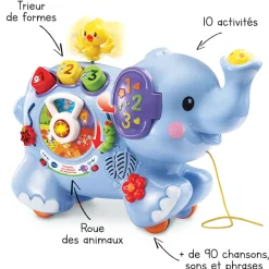 VTech Baby Trompette, Mon Elephant Des Decouvertes- Tables D'activités