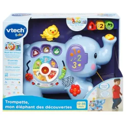 VTech Baby Trompette, Mon Elephant Des Decouvertes- Tables D'activités