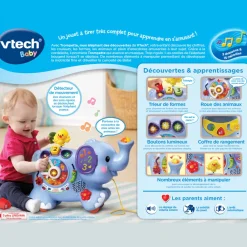 VTech Baby Trompette, Mon Elephant Des Decouvertes- Tables D'activités