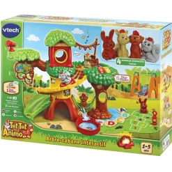 Tut Tut Animo - Arbre Cabane Interactif- Animaux Et Leurs Univers