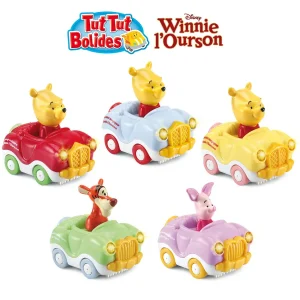 Tut Tut Bolides - Véhicules Winnie L'Ourson Et Ses Amis- Voitures Jouets Garages Et Circuits