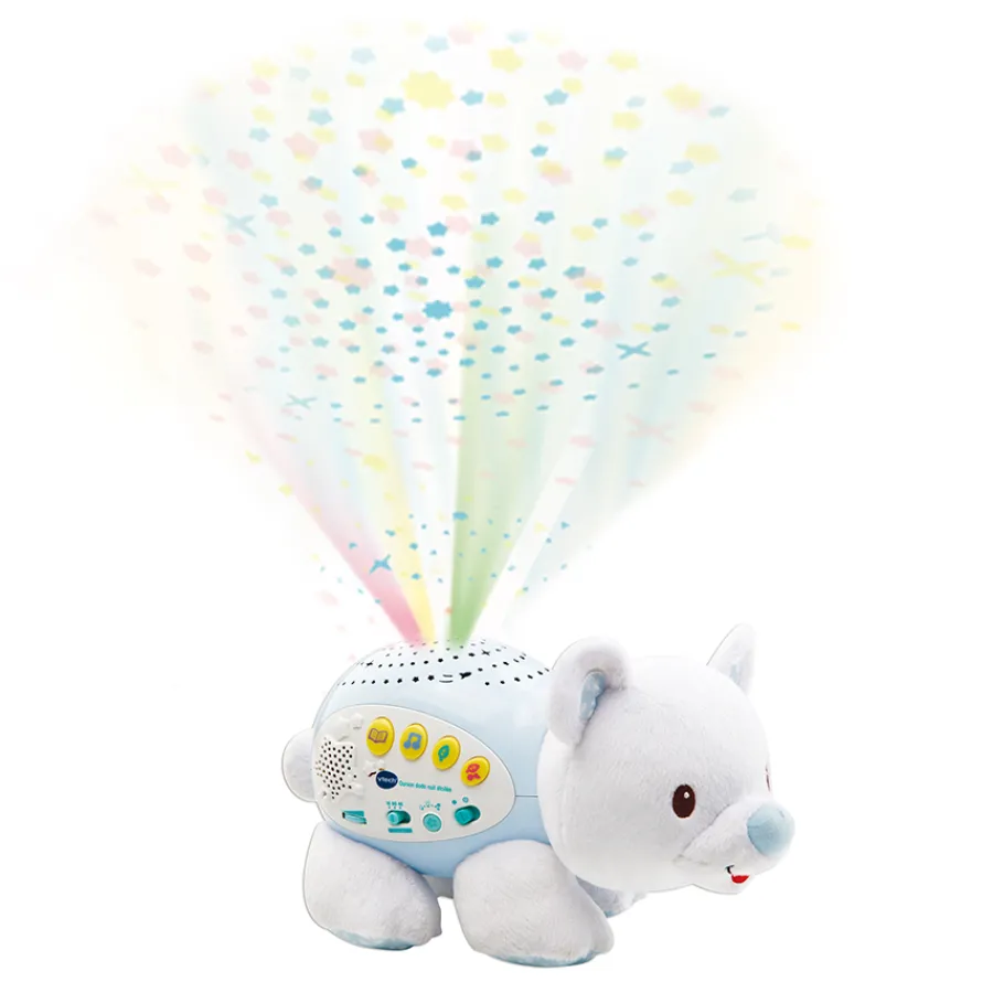 VTech Baby Veilleuse Projection Ourson Dodo Nuit Etoilee- Veilleuses Et Mobiles Bébé
