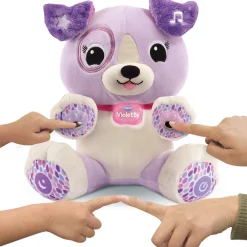 VTech Violette, Mon Amie Pattes Magiques- Animaux Interactifs