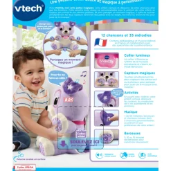VTech Violette, Mon Amie Pattes Magiques- Animaux Interactifs