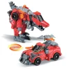 Switch & Go Dinos Warrior, Super Velociraptor- Voitures Dinos