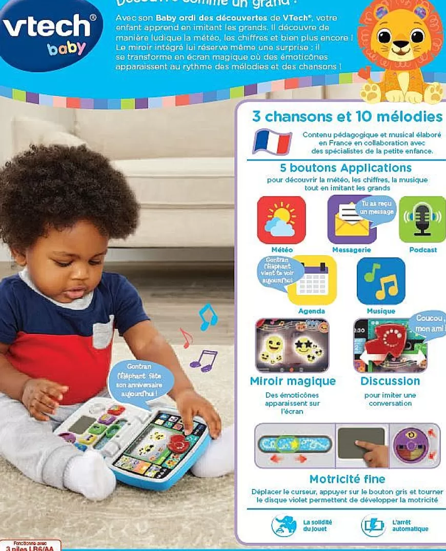 Baby Ordi Des Decouvertes-VTech Baby Best