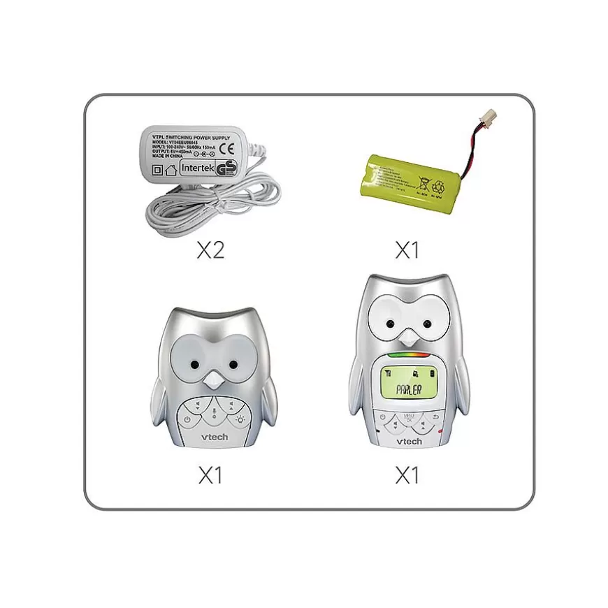 Babyphone Hibou Family - Bm2301 - Ecoute-Bébé Audio-Safe And Sound Store