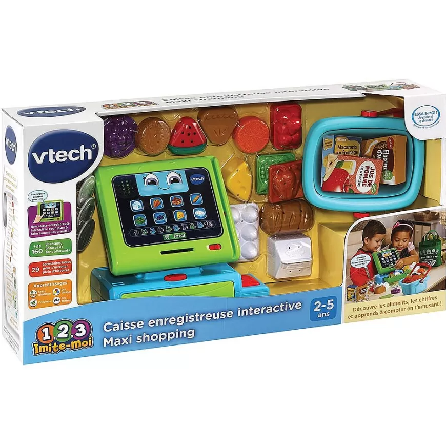 Caisse Enregistreuse Interactive Maxi Shopping-VTech Outlet