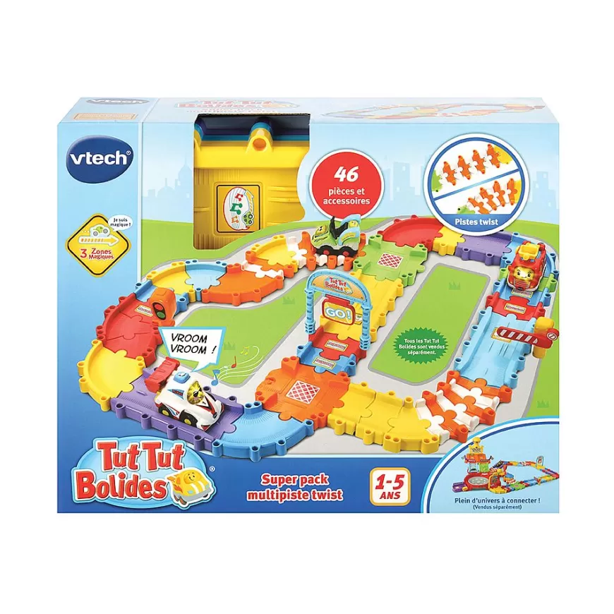 Circuit Multipiste Twist De Petites Voitures - -Tut Tut Bolides Shop