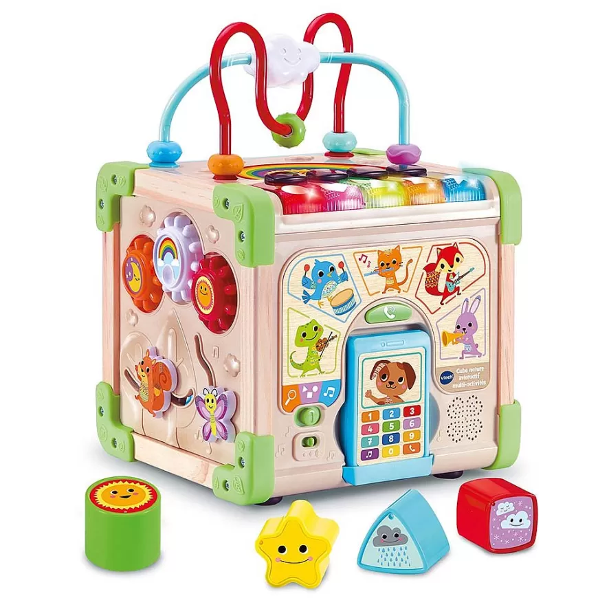 Cube Nature Interactif Multi-Activites-VTech Baby Outlet