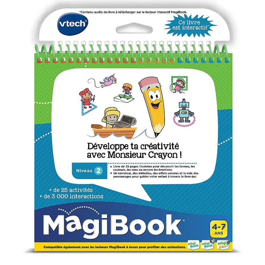 Developpe Ta Creativite Avec M.Crayon-Magibook Clearance