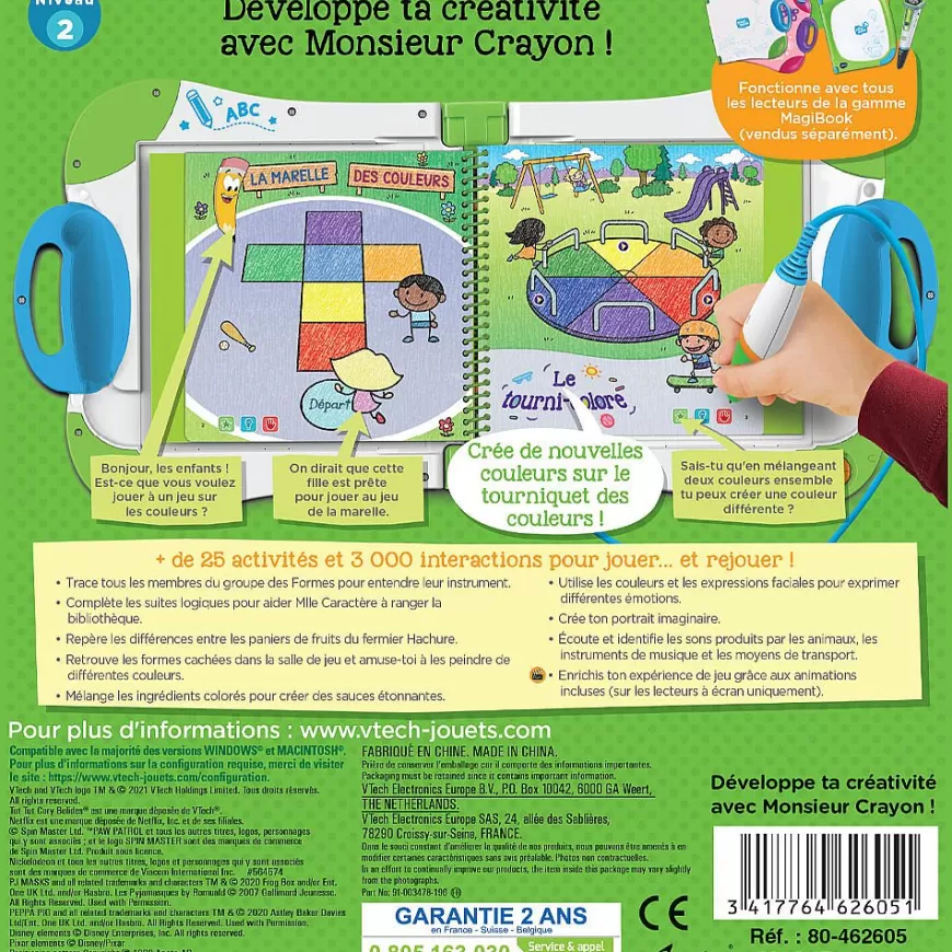 Developpe Ta Creativite Avec M.Crayon-Magibook Clearance