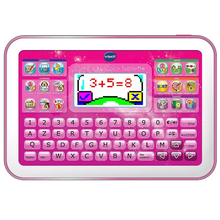 Genius Xl Color Tablette Rose - Tablette Educative-VTech Shop