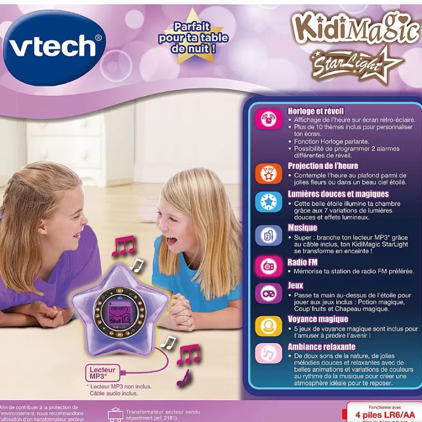 magic Starlight Violet - Reveil Enfant-Kidi Store