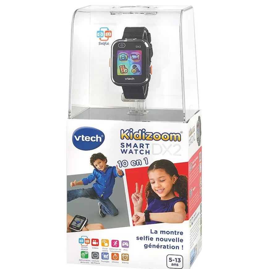 Smartwatch Dx2 Noire - Montre Enfant-Kidizoom Hot