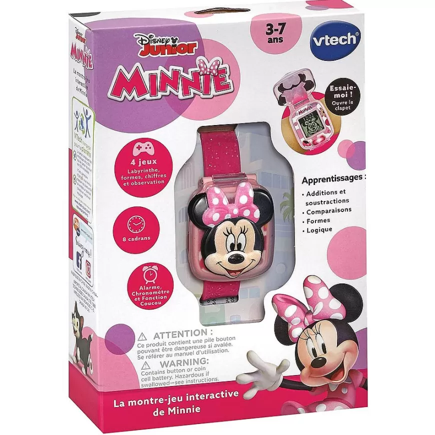 La Montre-Jeu Interactive De Minnie-VTech Shop