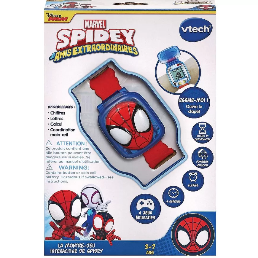 La Montre-Jeu Interactive De Spidey-VTech Discount