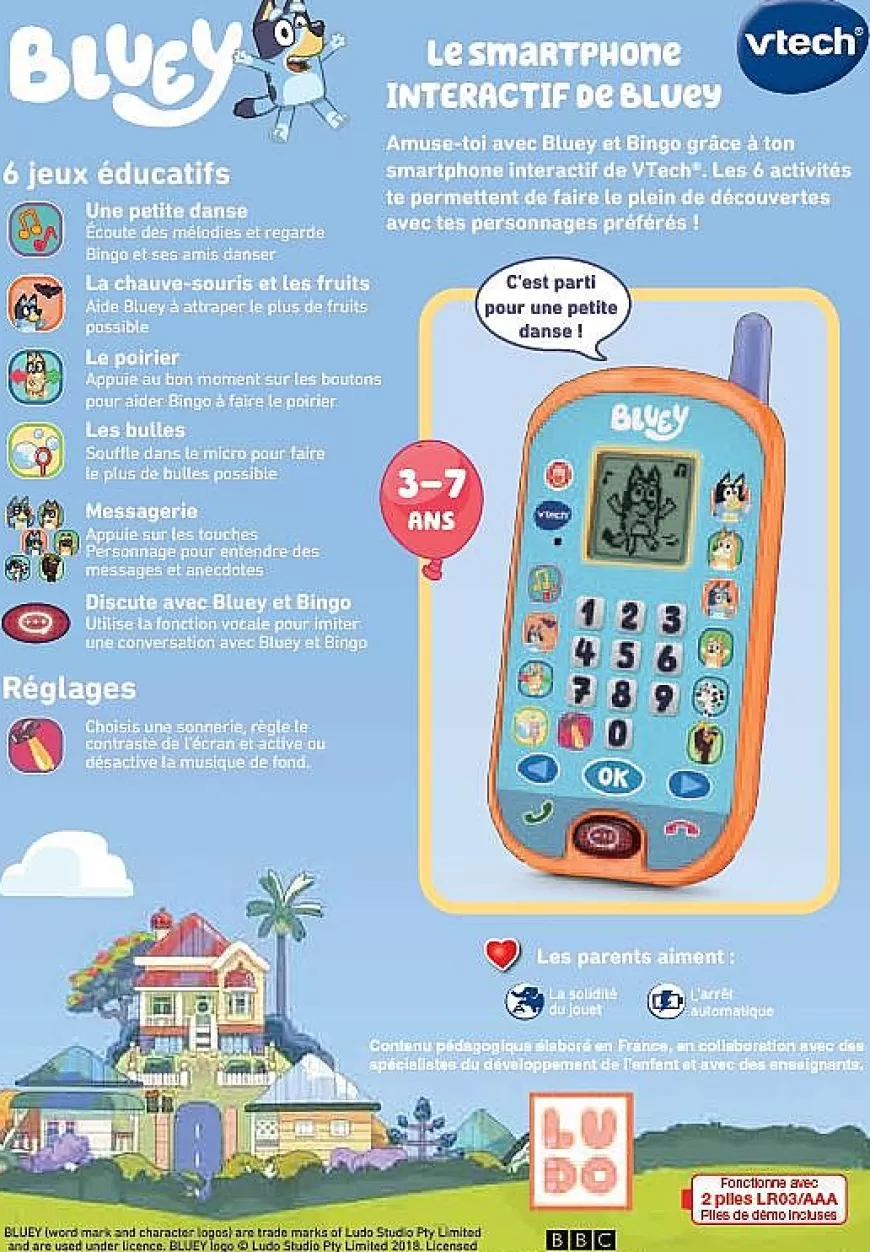 Le Smartphone Interactif De Bluey-VTech Hot