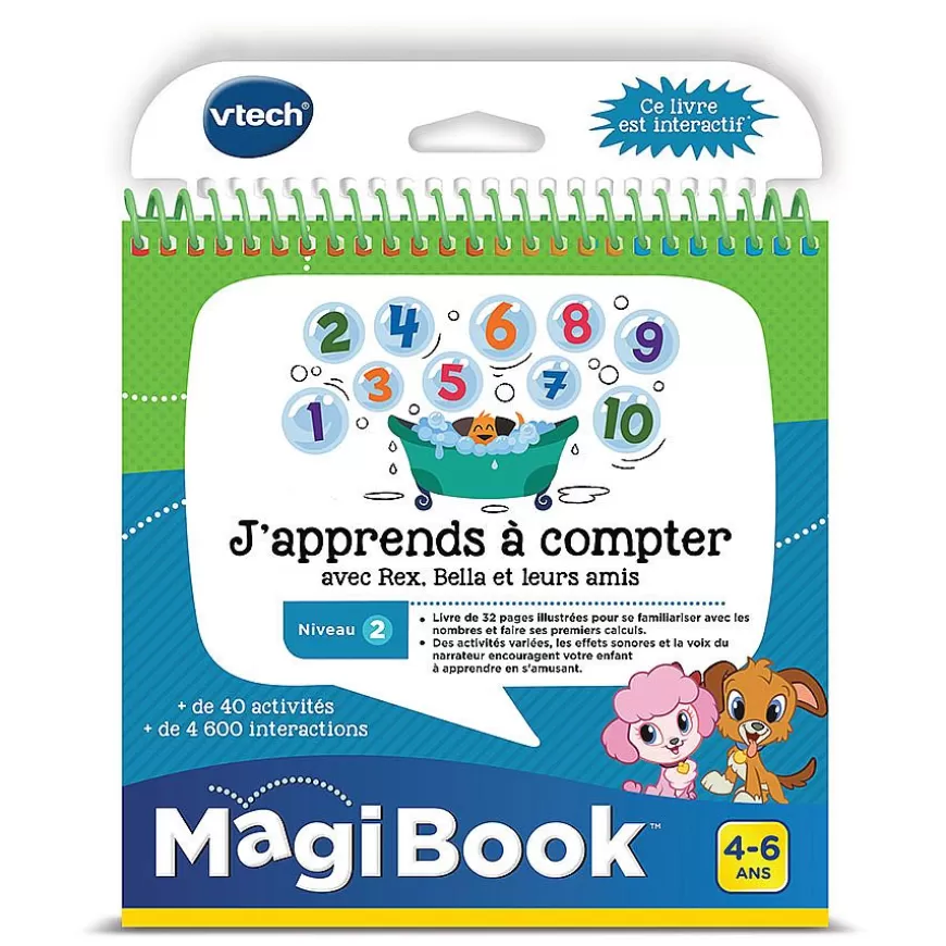 Livre Interactif Apprendre A Compter - Livre - Vtech-Magibook New