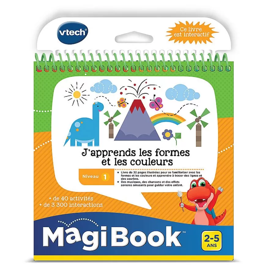 Livre Interactif Formes Et Couleurs - Livre - Vtech-Magibook Flash Sale