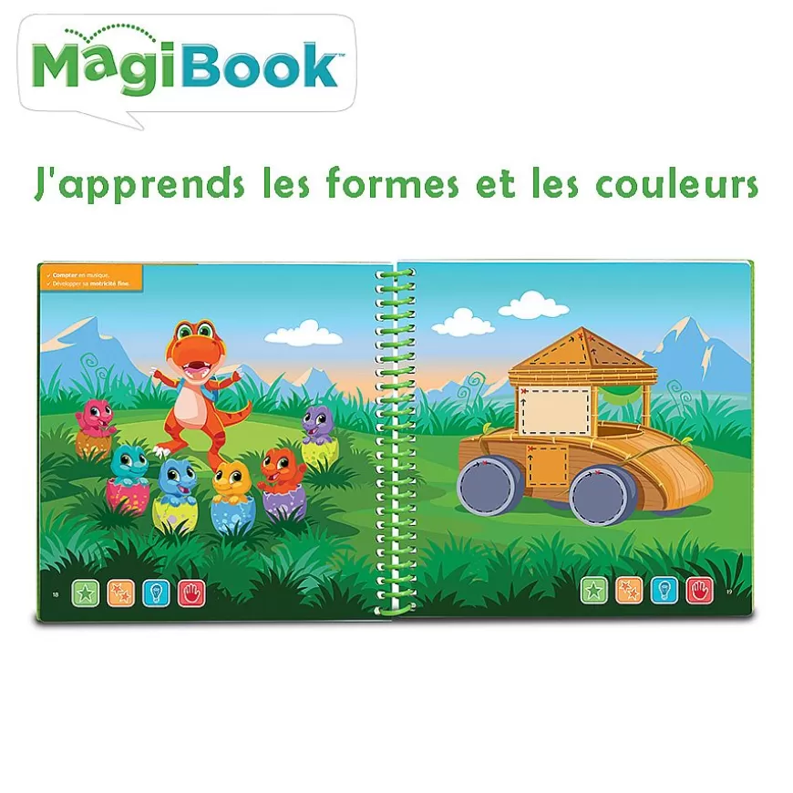 Livre Interactif Formes Et Couleurs - Livre - Vtech-Magibook Flash Sale