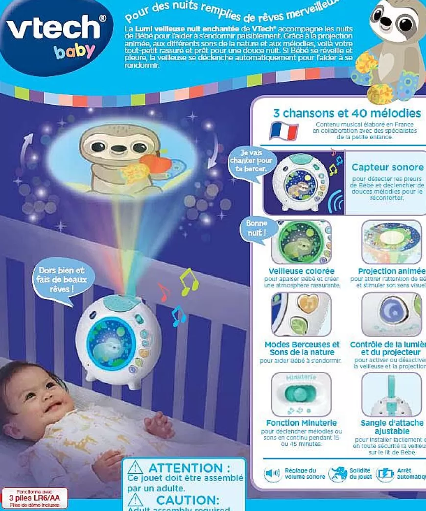 Lumi Veilleuse Nuit Enchantee-VTech Baby Hot