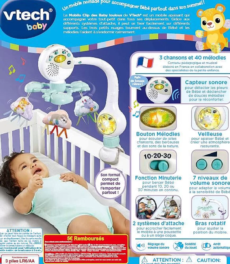 Mobilo Clip Des Baby Loulous-VTech Baby Fashion