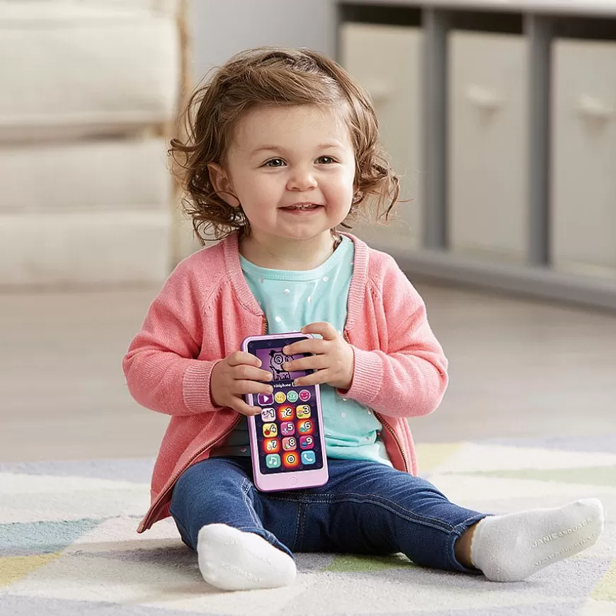 Mon Telephone Emoti'Fun Rose - Telephone D'Imitation-VTech Baby Outlet