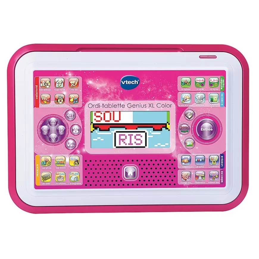 Ordi-Tablette Genius Xl Color - Rose-VTech Clearance