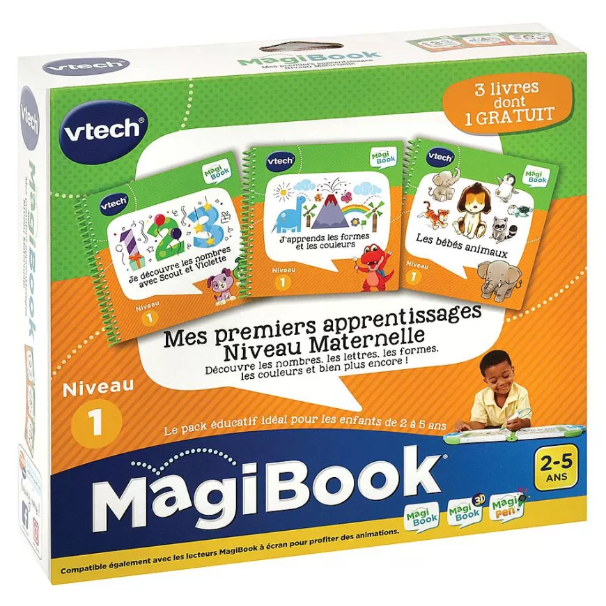 Pack 3 Livres - Mes Premiers Apprentissages : Niveau Maternelle-Magibook Cheap