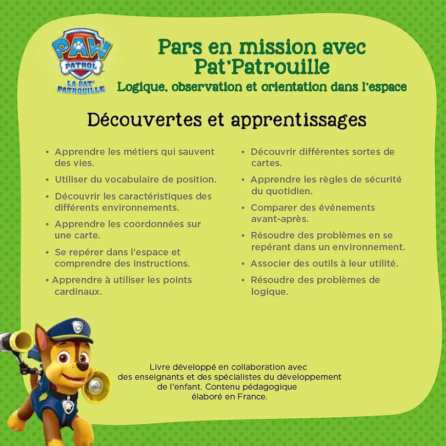 Pars En Mission Avec Pat' Patrouille-Magibook Discount