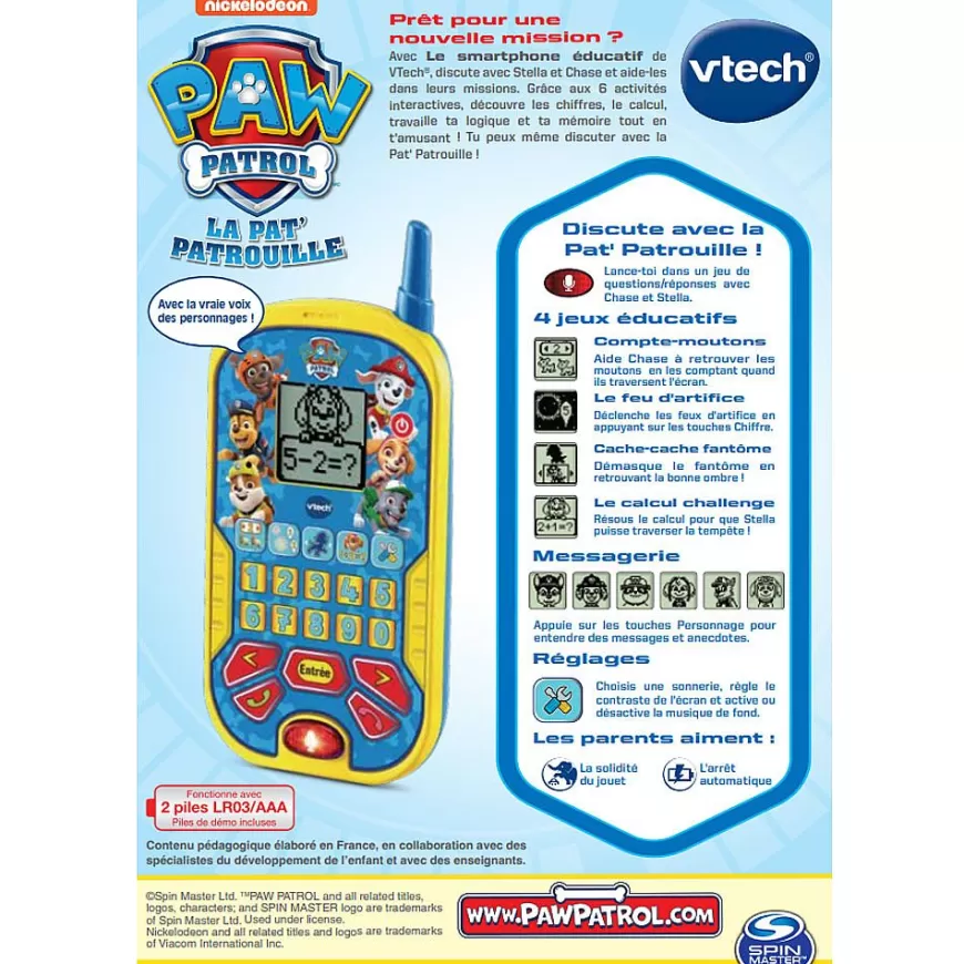 Pat Patrouille - Le Smartphone Educatif-VTech Sale