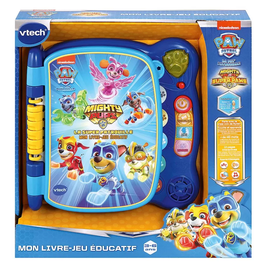 Pat' Patrouille - Mon Livre-Jeu Educatif-VTech New