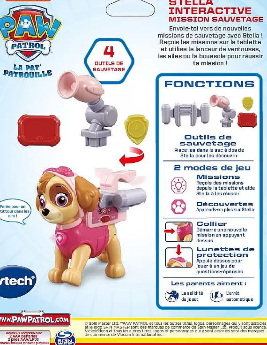 Pat Patrouille - Stella Interactive : Mission Sauvetage-VTech Clearance