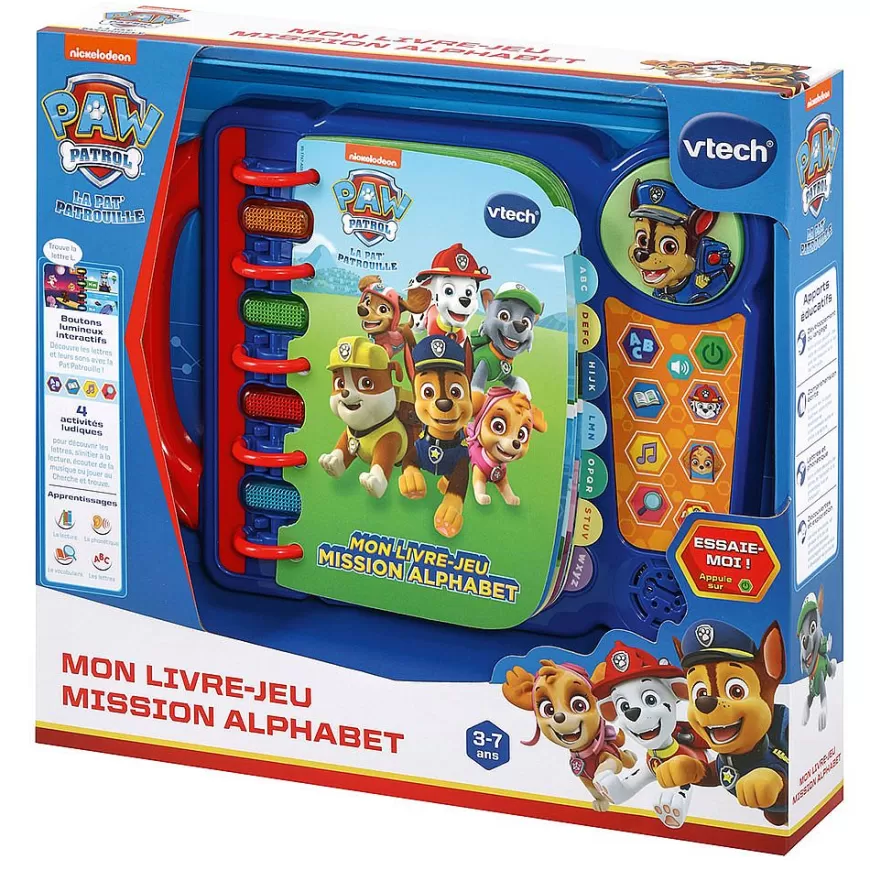 Pat'Patrouille - Mon Livre-Jeu Mission Alphabet-VTech Cheap