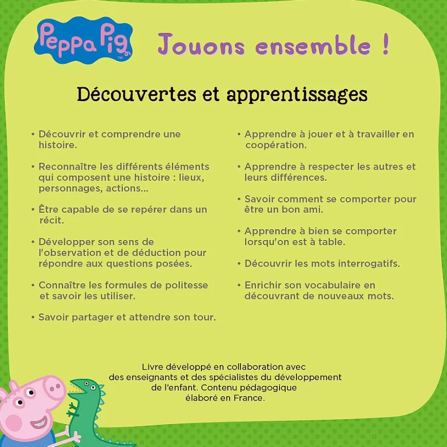 Peppa Pig, Jouons Ensemble !-Magibook New