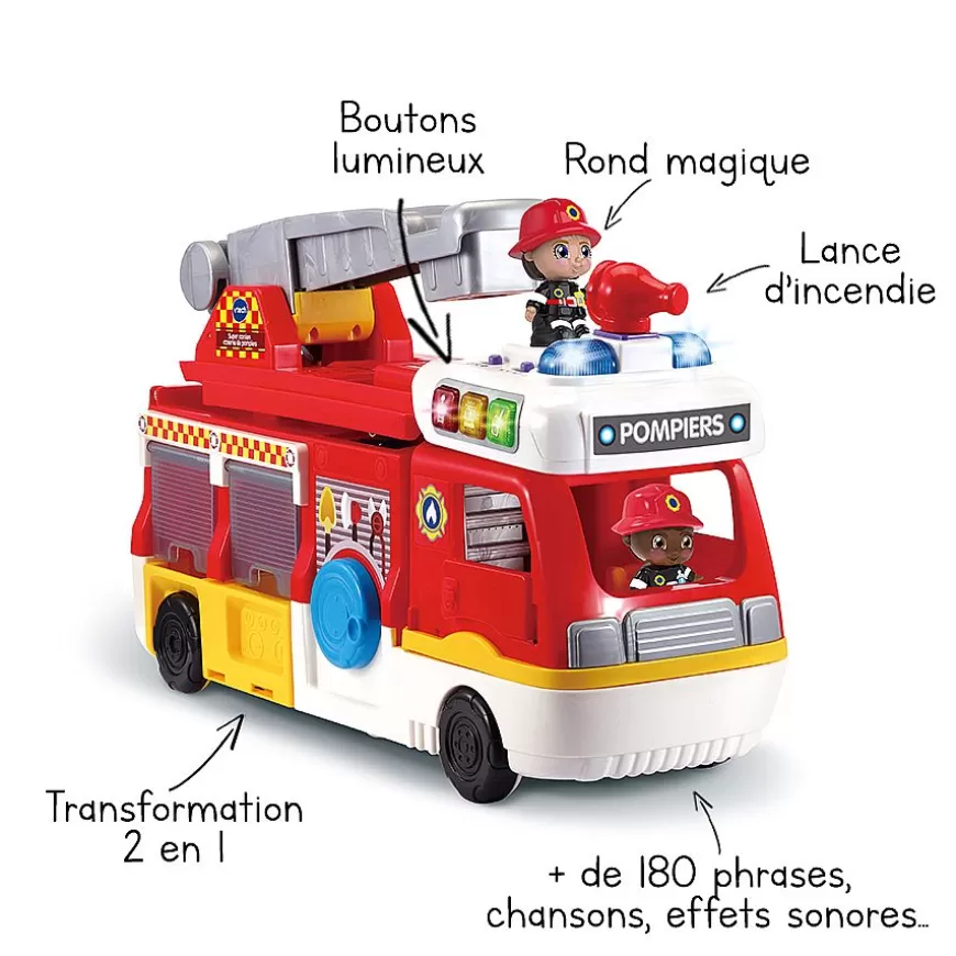 Super Camion Caserne De Pompiers - -Tut Tut Copains Flash Sale