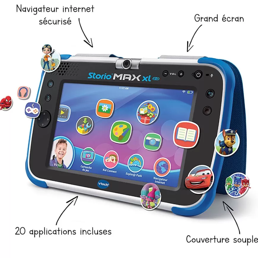 Tablette Educative Max Xl 2.0 Bleue-Storio Hot