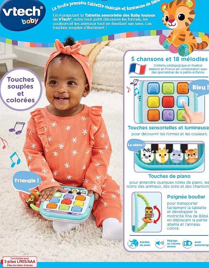 Tablette Sensorielle Des Baby Loulous-VTech Baby Sale