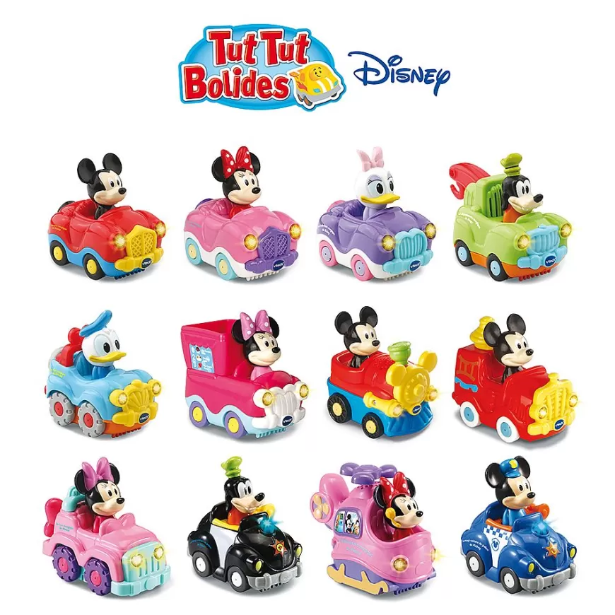 Véhicules Mickey Et Ses Amis Assortis - -Tut Tut Bolides Hot